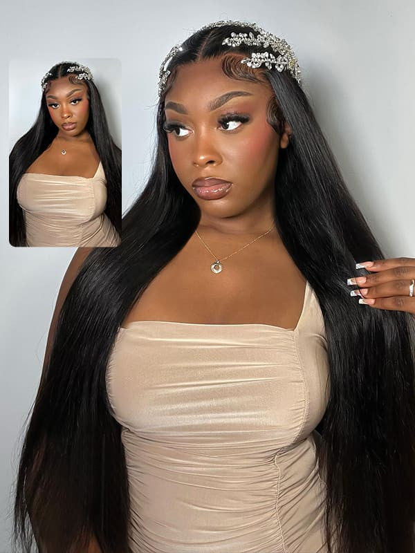 Bone Straight HD Lace Wig (Sleek & Bossy)